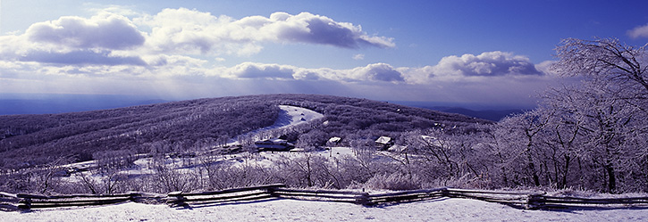 Wintergreen Mountain After the Icestorm, Nelson County, VA